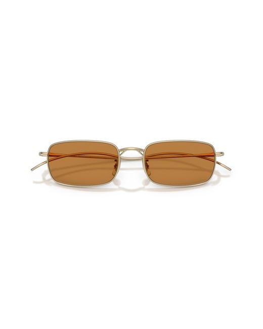 Oliver Peoples Black Ov1364St Tk-14 503553 Sunglasses Titanium Squared Normal