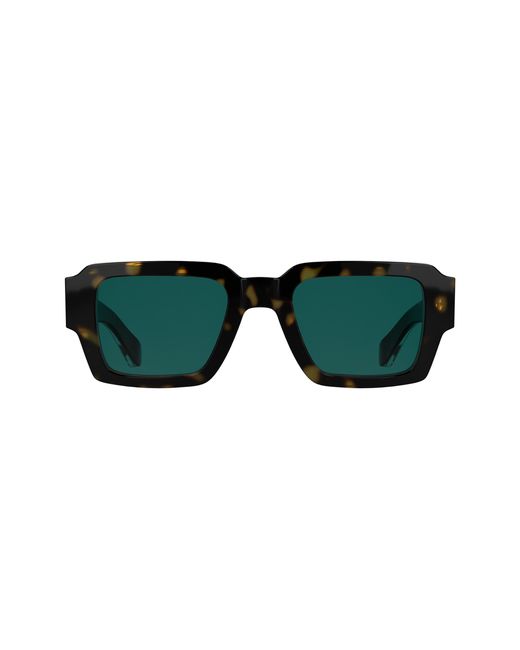 Calvin Klein Black Ck25538S 235 Sunglasses Acetate Petrolium Squared Normal for men