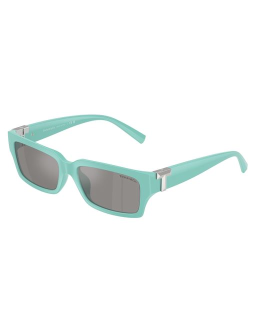 Tiffany & Co Black Tf4226U 83886G Sunglasses Injected Squared Mirrored