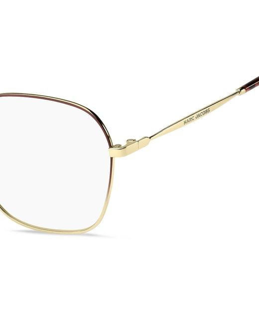 Marc Jacobs Black Marc 703 E28 Optical Frames Steel Geometric