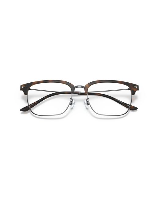 Emporio Armani Black Ea3198 5002 Optical Frames Plastic Squared for men