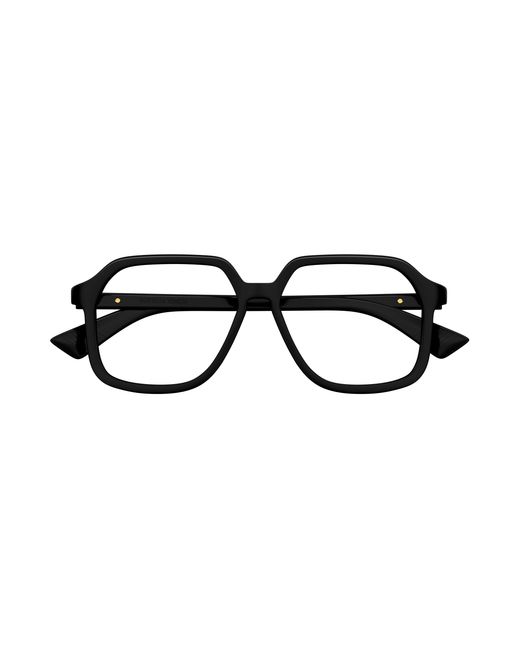 Bottega Veneta Black Bv1329O 002 Optical Frames Acetate Transparent Squared