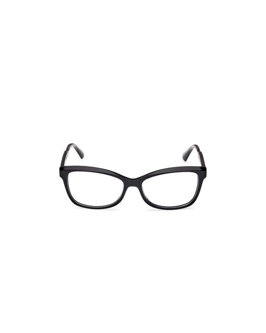MAX&Co. Black Mo5127 001 Optical Frames Acetate Round Normal