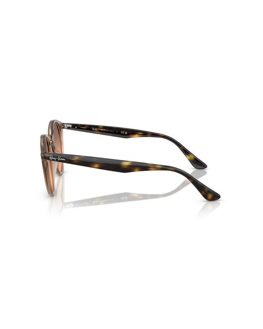 Ray-Ban Black Rb2180 Sunglasses Frame Pink Lenses