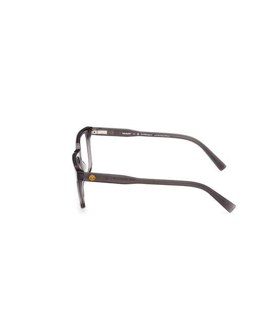 Timberland Black Tb50047 059 Optical Frames Injected Squared Normal for men