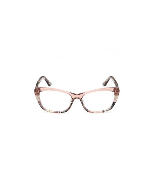 Guess Black Gm50010 053 Optical Frames Acetate Squared Normal