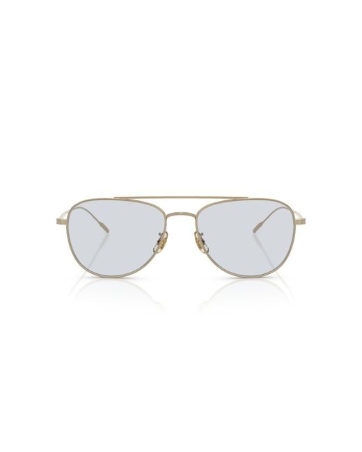 Oliver Peoples Black Ov1363T Stilson 5035 Optical Frames Titanium Pilot Normal