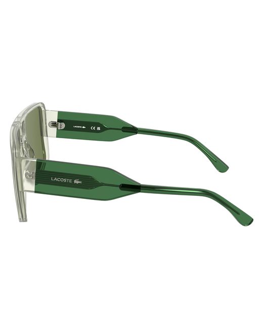 Lacoste Green L6056S 315 Sunglasses Acetate Squared Normal