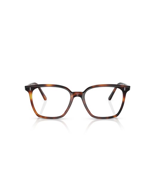 Oliver Peoples Black Ov5488U Rasey 1007 Optical Frames Acetate Transparent Squared Normal