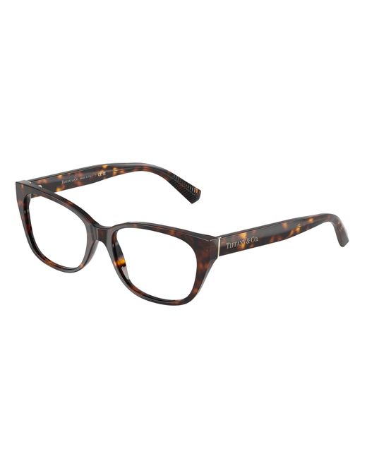 Tiffany & Co Black Tf2261 8015 Optical Frames Acetate Transparent Pillow Normal