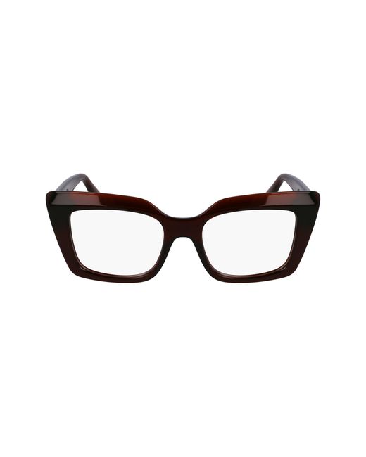 Ferragamo Black Sf3008 232 Optical Frames Acetate Squared Normal