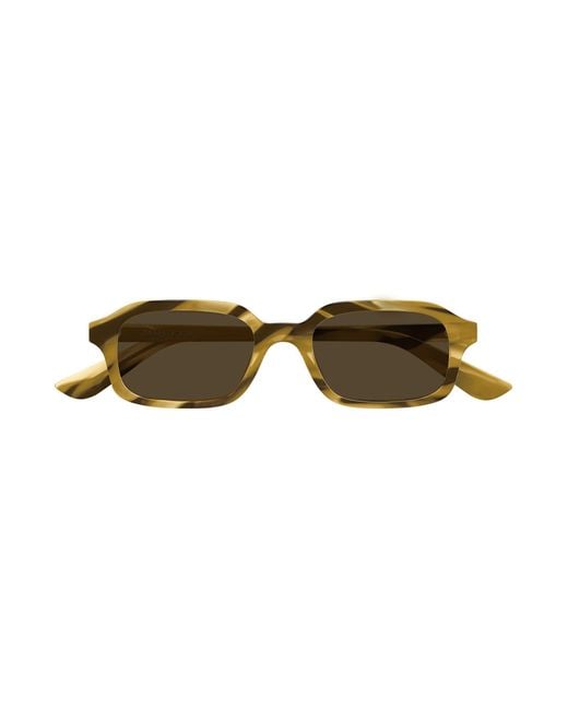 McQueen Black Am0558S 003 Sunglasses Acetate Squared for men