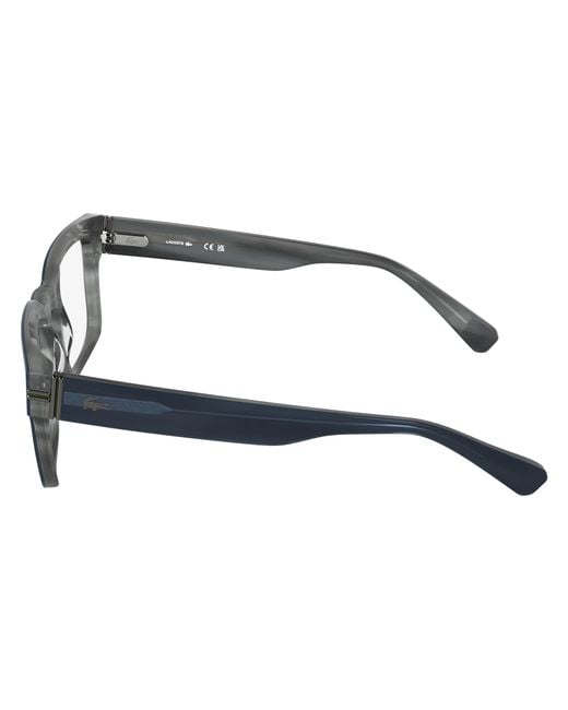 Lacoste Black L4016 301 Optical Frames Acetate Squared Normal for men