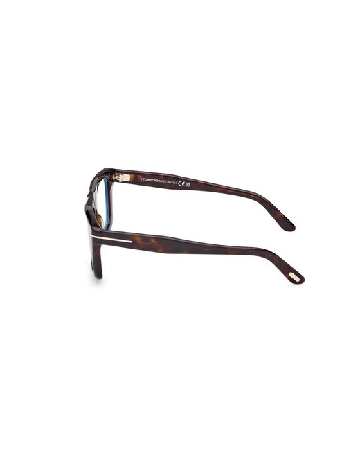 Tom Ford Black Ft6059-B 052 Optical Frames Acetate Squared Normal