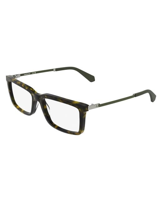 Calvin Klein Black Ckj25625 315 Optical Frames Acetate Squared Normal for men