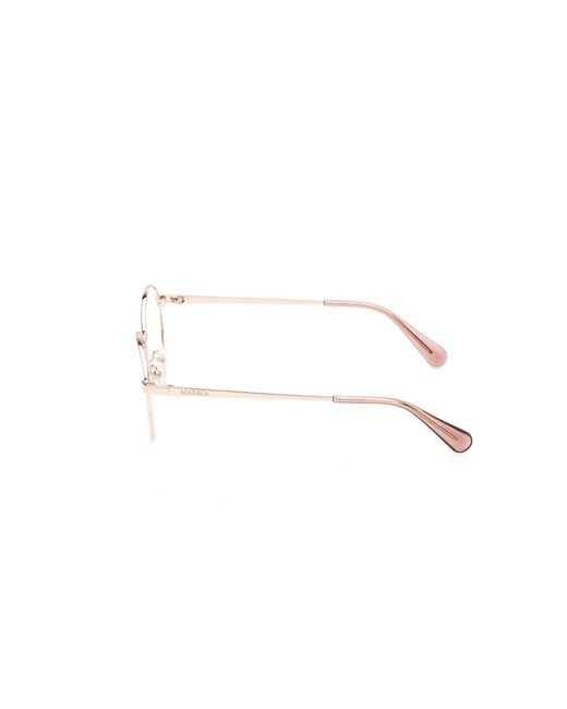 MAX&Co. Black Mo5230 28 Optical Frames Metal Round Normal
