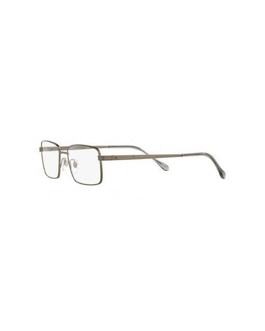 Sferoflex Black Sf2273 231 Optical Frames Metal Squared for men