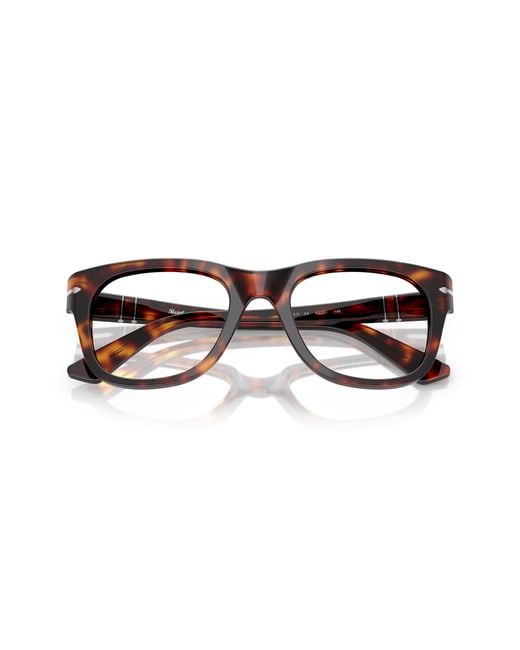 Persol Black Po3372V 24 Optical Frames Acetate Squared Normal