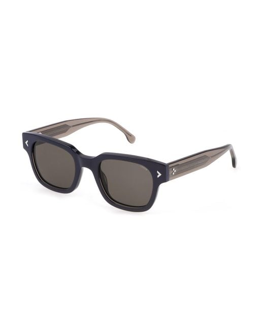 Lozza Black Sl4300 Positano4 0D25 Sunglasses Acetate Squared Normal for men