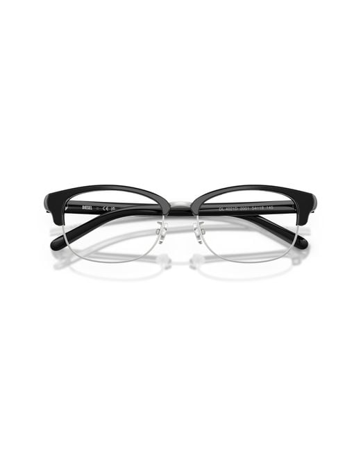 DIESEL Black Dl4021D 2003 Optical Frames Acetate Transparent Round Normal