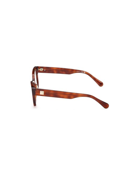 MAX&Co. Black Mo5181 053 Optical Frames Acetate Squared Normal