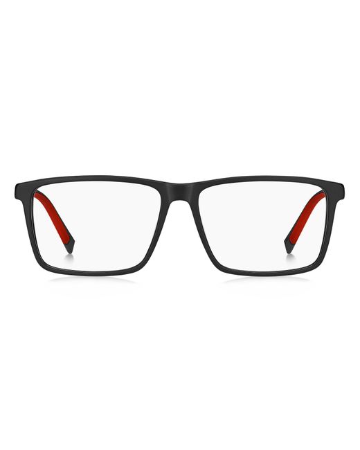 Tommy Hilfiger Black Th 2198 Oit Optical Frames Acetate Squared Normal for men
