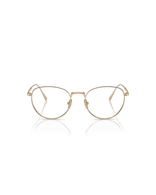 Persol Black Po5002Vt 8000 Optical Frames Titanium Transparent Pantos Normal for men