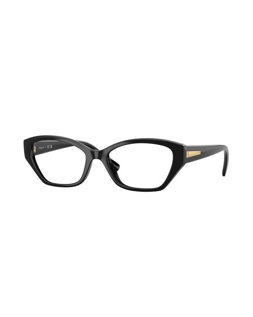 Vogue Eyewear Black Vo5608 W44 Optical Frames Nylon Cat Eye Normal