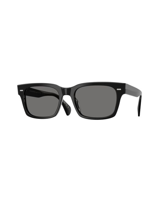 Oliver Peoples Black Ov5332Su Ryce Sun 100581 Sunglasses Acetate Squared Polarized