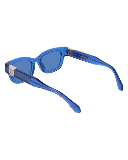 Ferragamo Black Sf2067S 432 Sunglasses Acetate Squared Normal