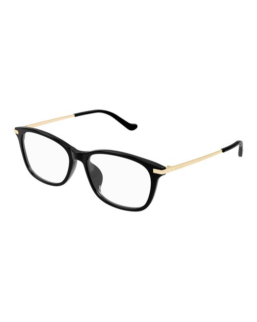 Gucci Black Gg1902Oa 002 Optical Frames Acetate Transparent Squared