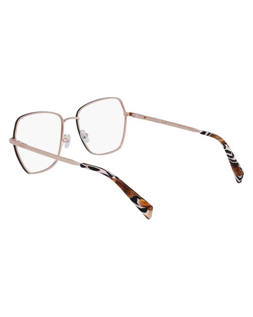 Liu Jo Black Lj2172 722 Optical Frames Metal Geometric Normal Normal