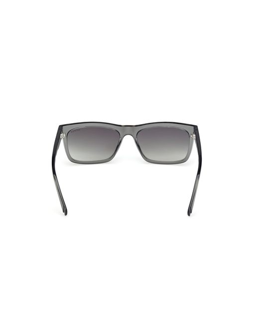 Guess Gray Gu00221 20B Sunglasses Injected Smoke Squared Normal for men