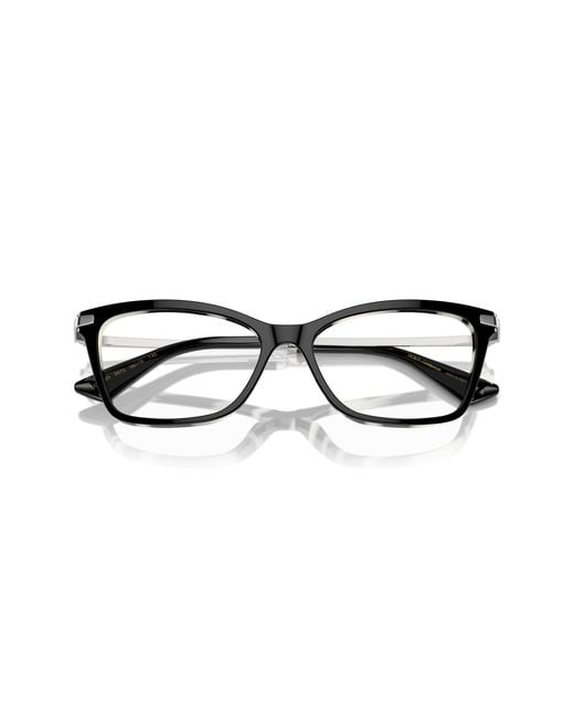 Dolce & Gabbana Black Dg3393 3372 Optical Frames Acetate Transparent Squared Normal