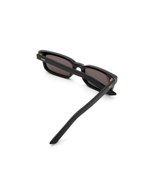 Retrosuperfuture Black Zzv Gesto Sunglasses Acetate Squared Normal
