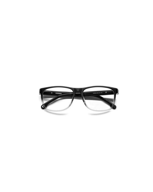 Carrera Black 8889 08A Optical Frames Acetate Squared for men