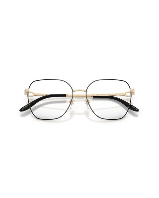 Ralph Lauren Black Rl5138 9398 Optical Frames Metal Transparent Squared Normal
