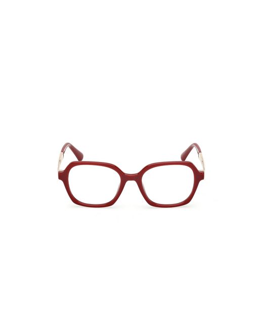 MAX&Co. Black Mo5190 066 Optical Frames Injected Geometric Normal