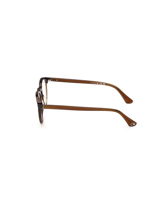 Web Black We5474 056 Optical Frames Acetate Round Normal for men