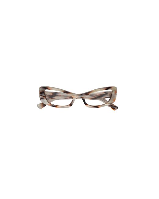 Marni Black Gry Jarbek Shell Optical Frames Acetate Squared