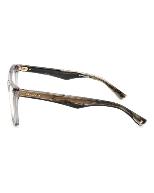DSquared² Black D2 0059 Kb7 Optical Frames Acetate Butterfly