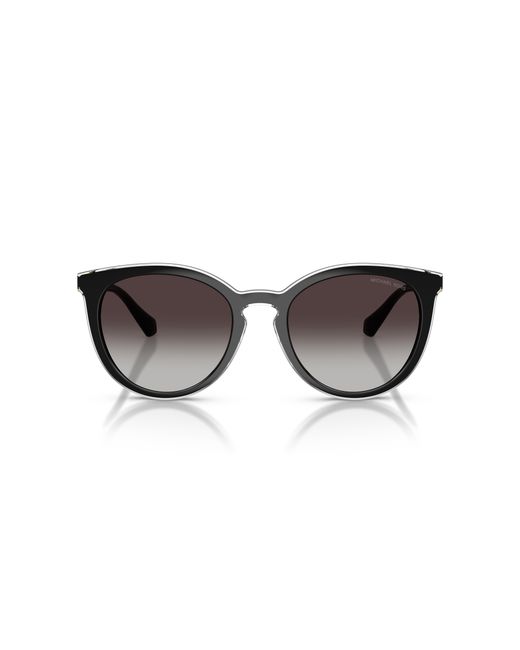 Michael Kors Black Mk2274U Tarifa 30058G Sunglasses Injected Round Normal Nuanced