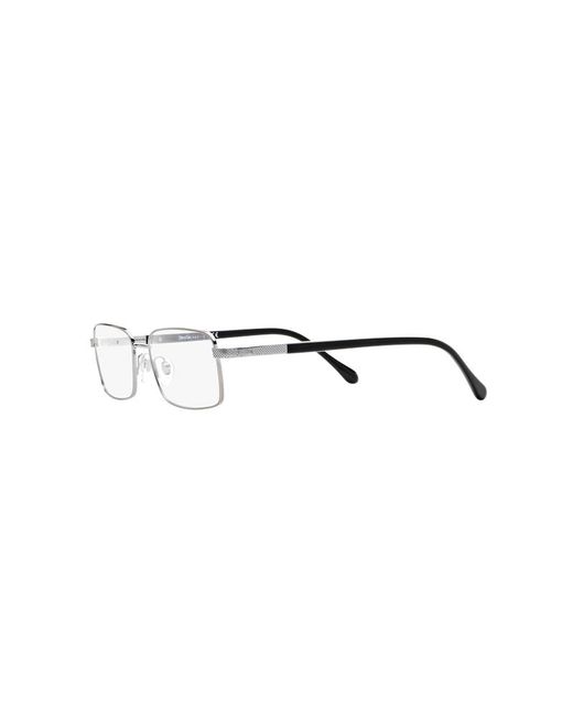 Sferoflex Black Sf2265 268 Optical Frames Metal Squared for men