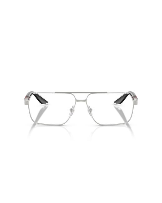 Prada Linea Rossa Black Ps 51Tv 1Bc1O1 Optical Frames Metal Transparent Squared Normal for men