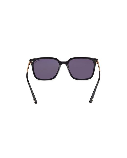 Tom Ford Black Ft1183 Jochem 01A Sunglasses Acetate Smoke Squared Normal for men