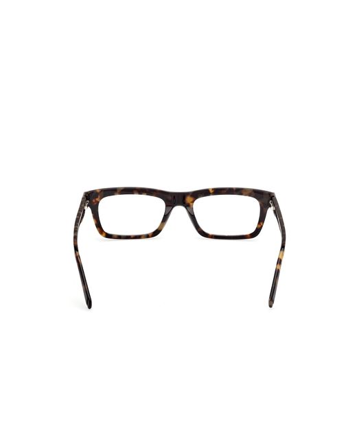 Guess Black Gu50242 053 Optical Frames Acetate Squared Normal for men
