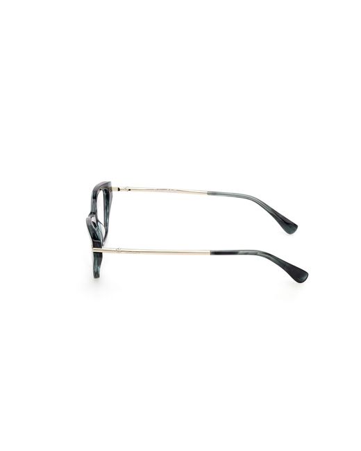 Max Mara Black Mm5176 098 Optical Frames Acetate Round Normal