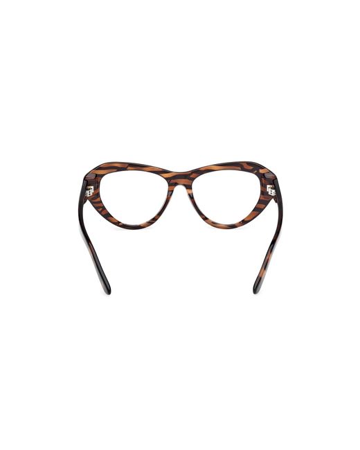 Emilio Pucci Black Ep5263 056 Optical Frames Acetate Cat Eye Normal