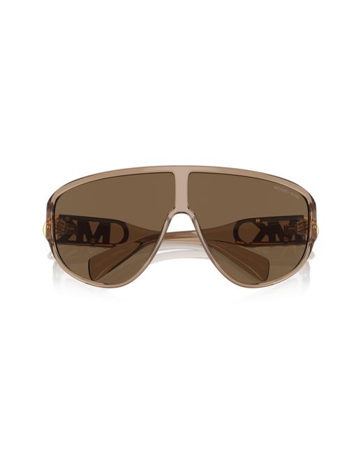 Michael Kors Black Mk2194 Empire Shield 393773 Sunglasses Injected Geometric Normal