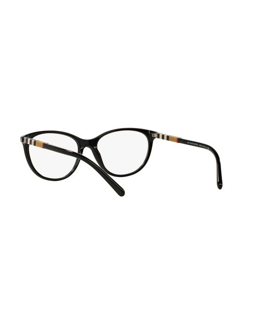 Burberry Black Be2205 3001 Optical Frames Acetate Squared Normal